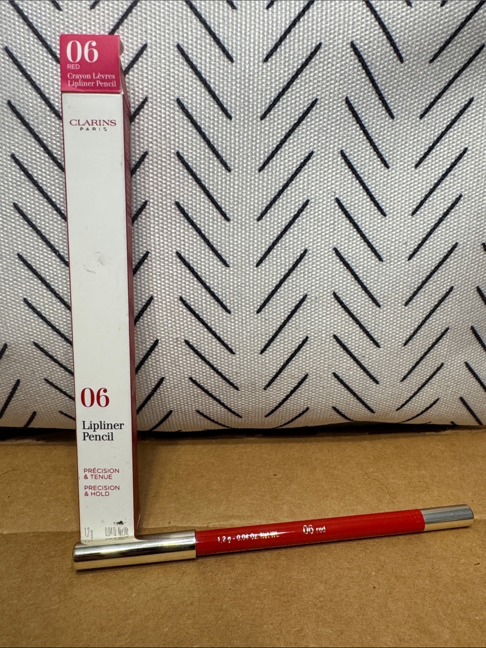 Clarins Red Lipliner Pencil Shade 06